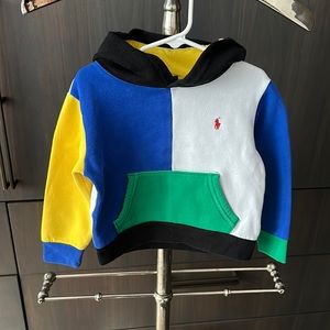 POLO Ralph Lauren - Color Block Hoodie - Size 4/4T.